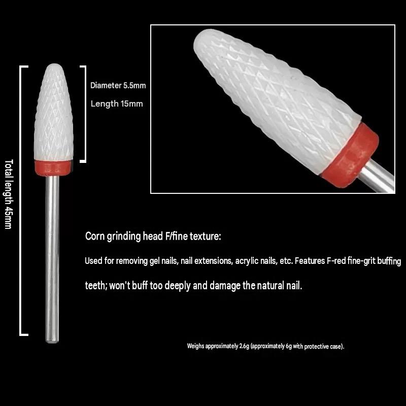 Ceramic Nail Drill Bit Detail 6